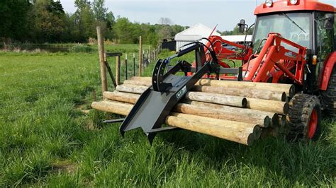 cid skid steer pallet forks|small tractor forklift attachment.